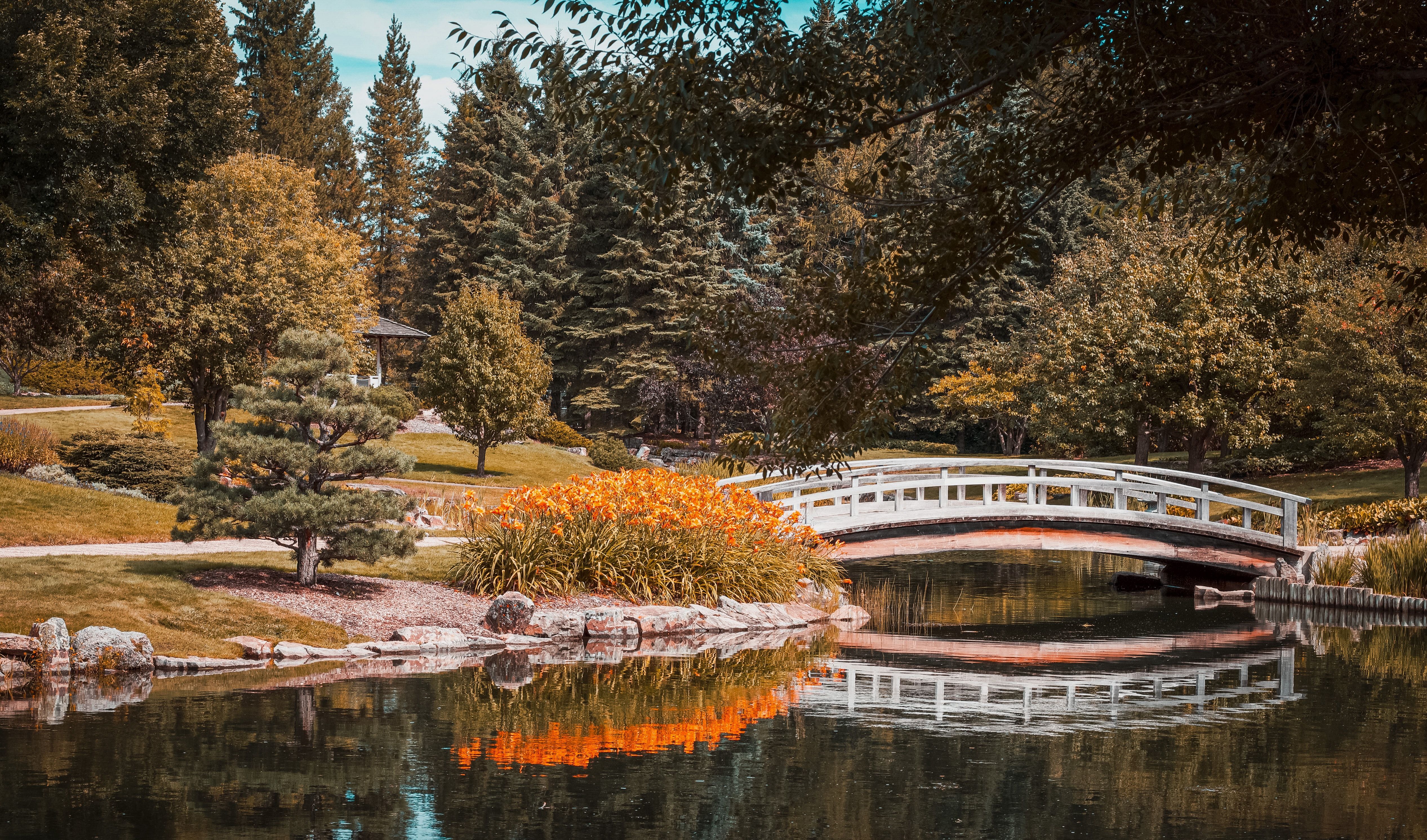 Jardín japonés en Devon, Canadá