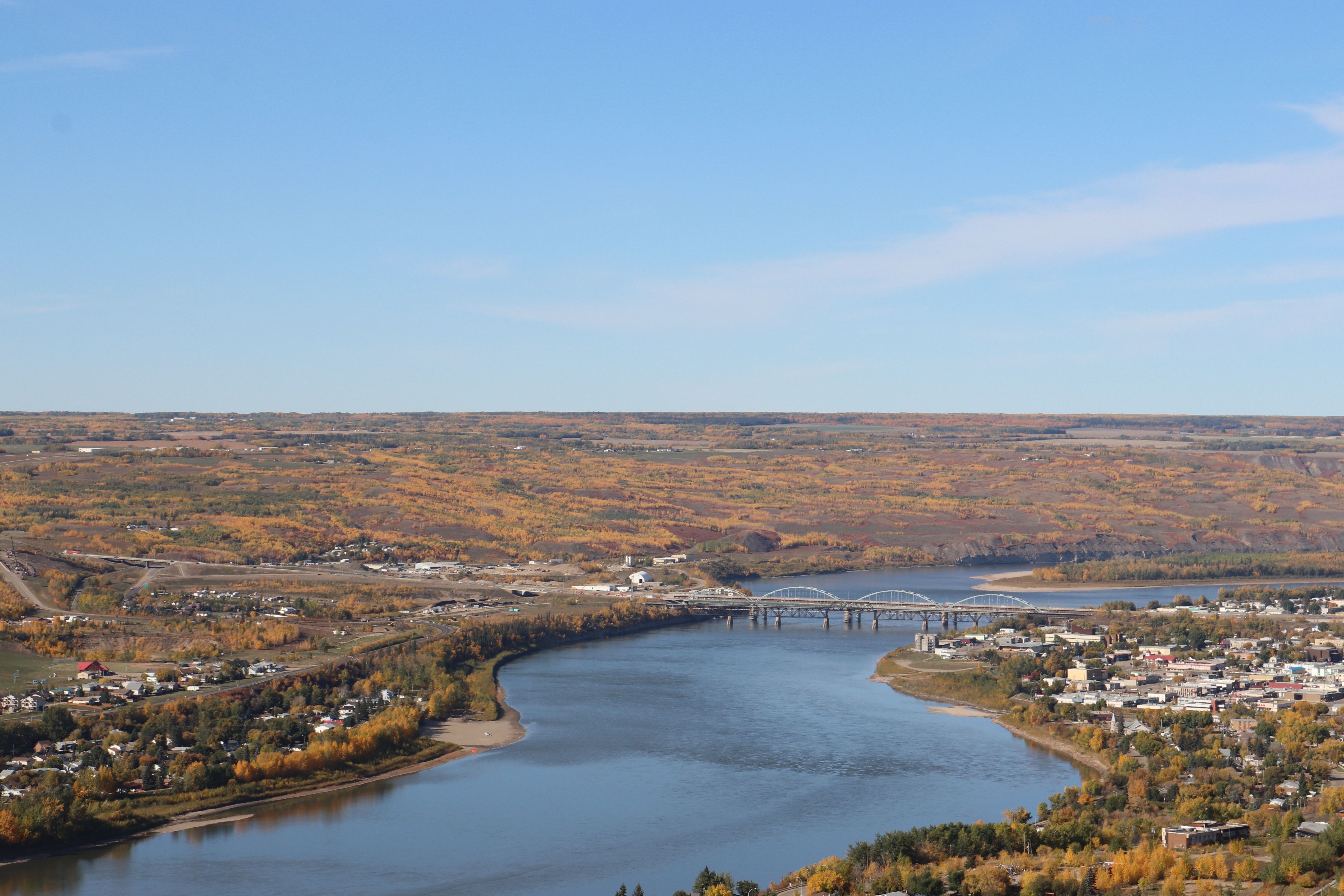 Río Peace, AB, Canadá